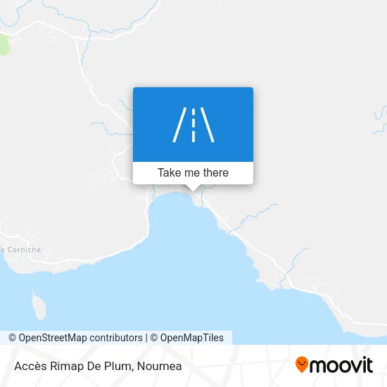 Accès Rimap De Plum map