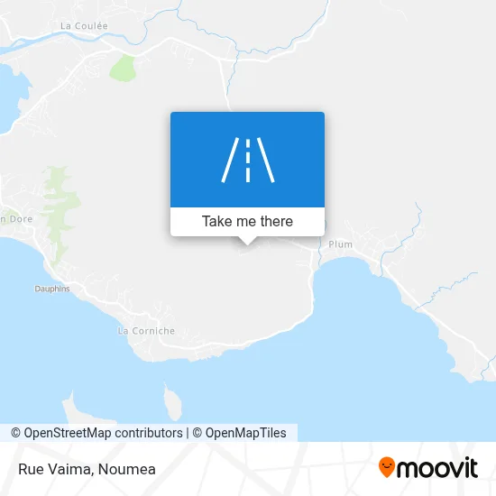 Rue Vaima map