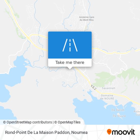 Rond-Point De La Maison Paddon map