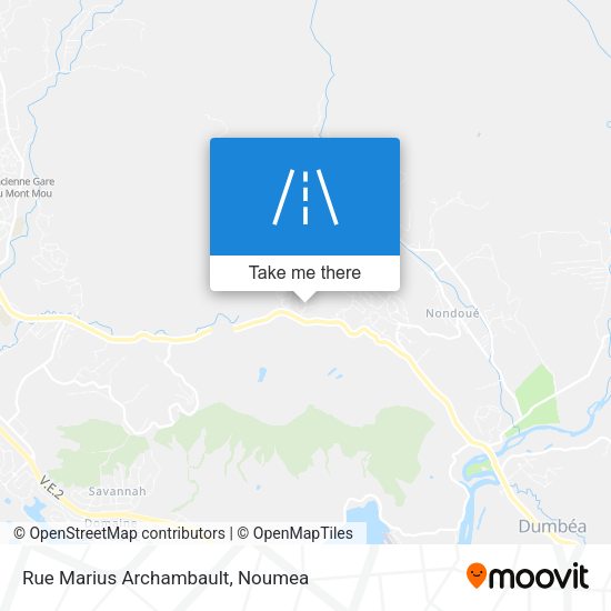 Rue Marius Archambault map