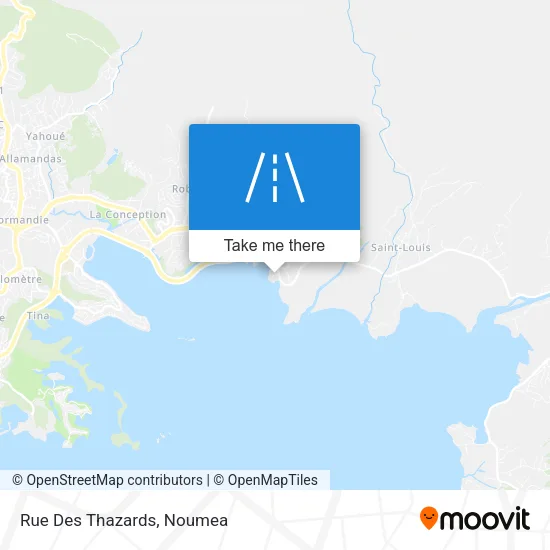 Rue Des Thazards map