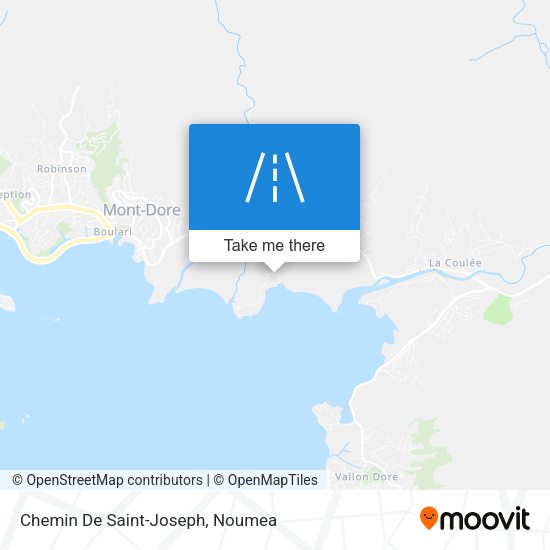 Chemin De Saint-Joseph map