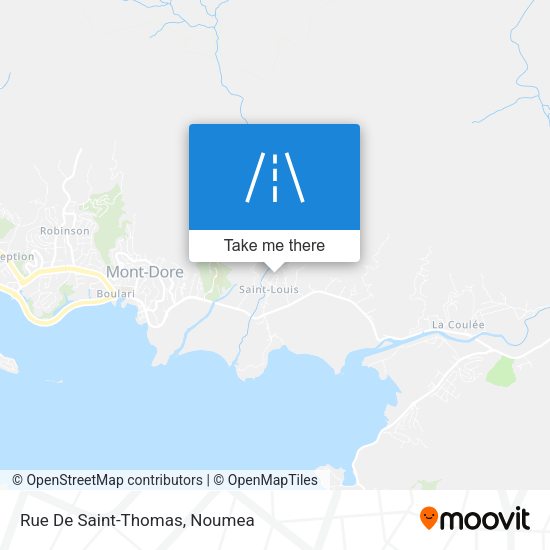 Rue De Saint-Thomas map