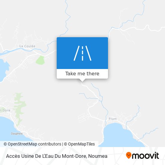 Accès Usine De L'Eau Du Mont-Dore map