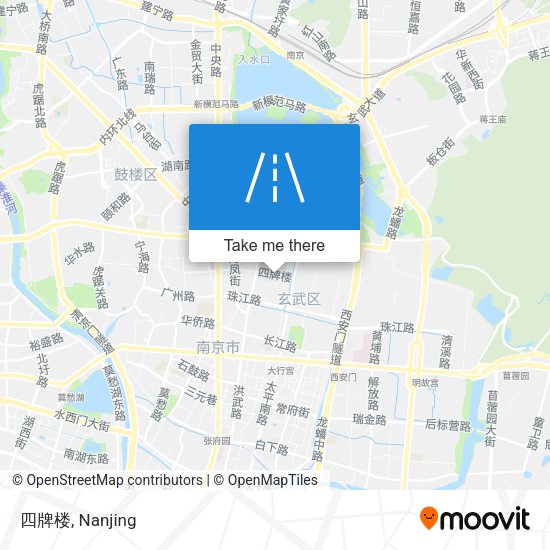 四牌楼 map
