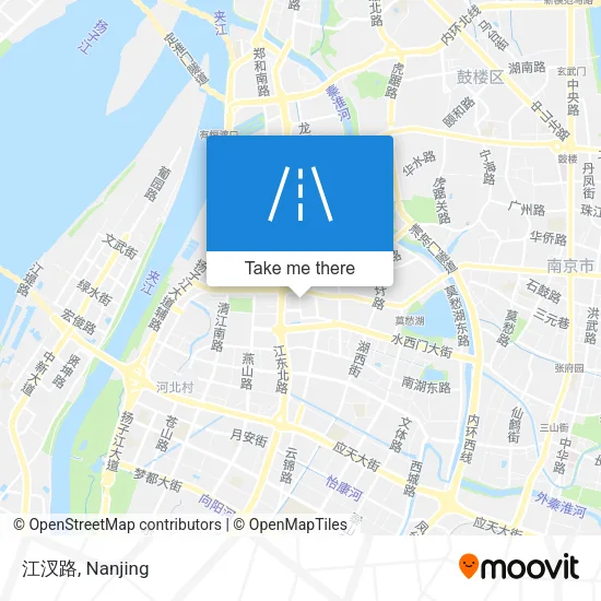 江汊路 map