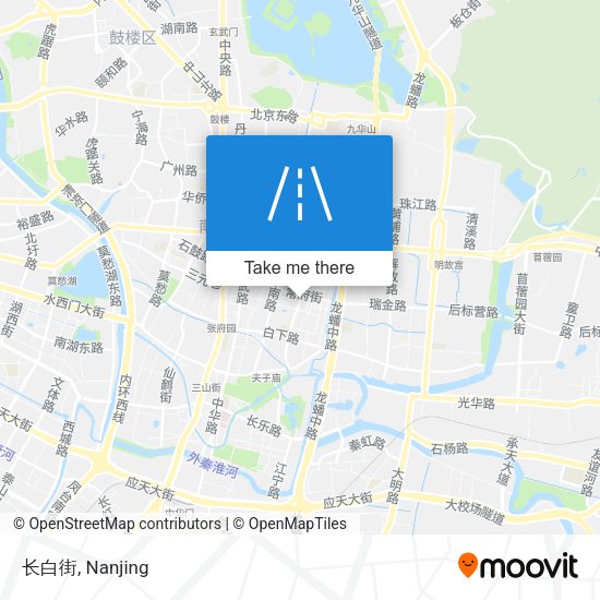 长白街 map