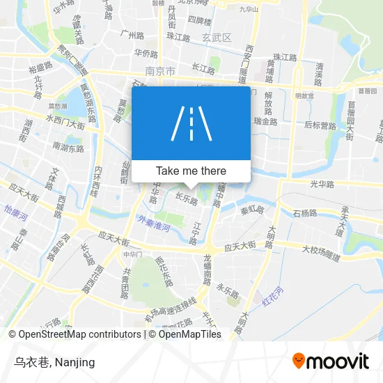 乌衣巷 map