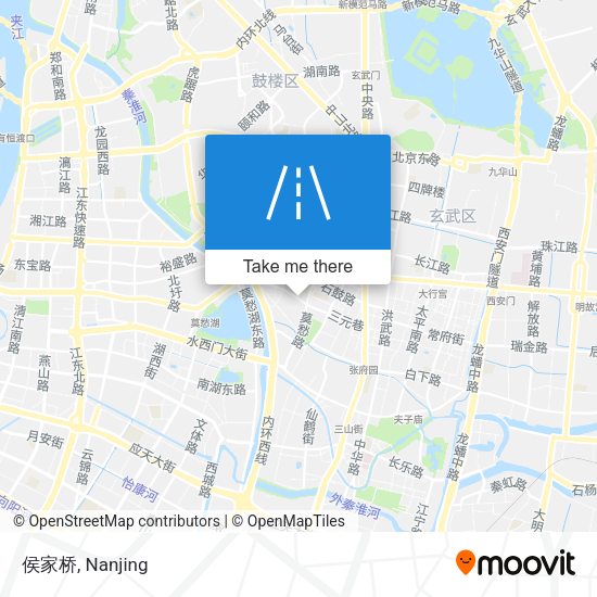 侯家桥 map