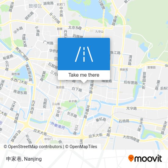 申家巷 map