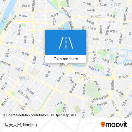 应天大街 map