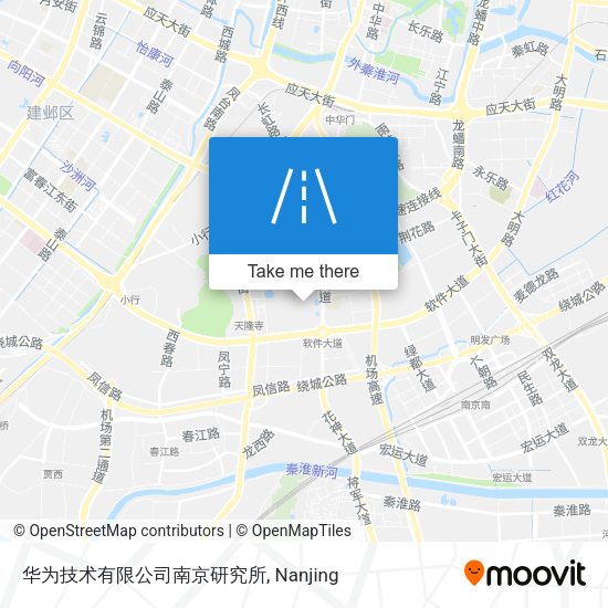 华为技术有限公司南京研究所 map