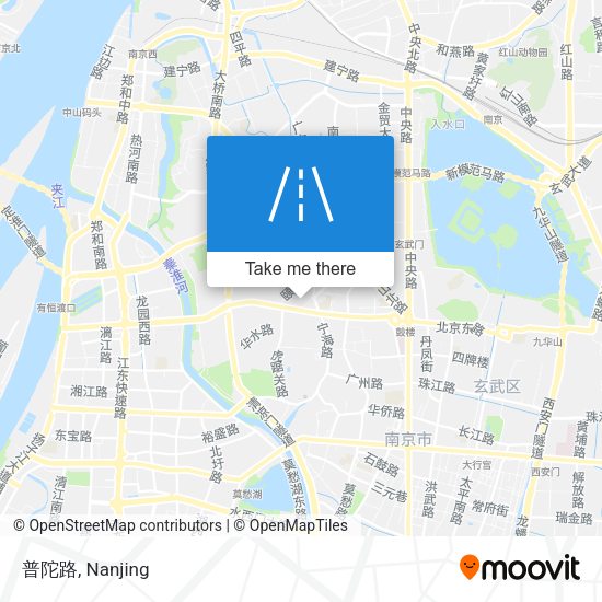 普陀路 map