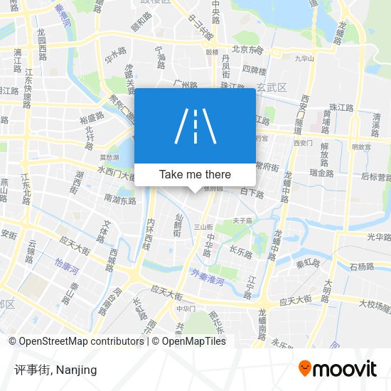 评事街 map