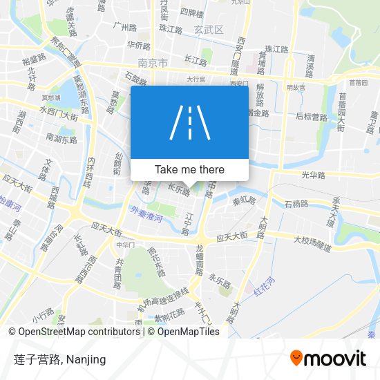 莲子营路 map