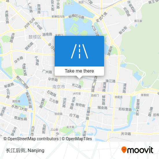 长江后街 map