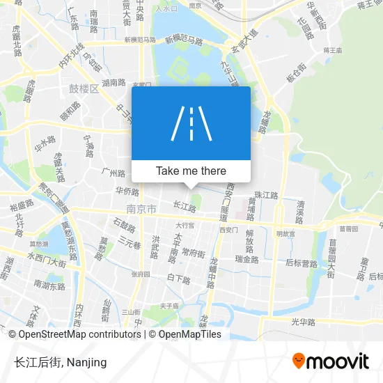 长江后街 map