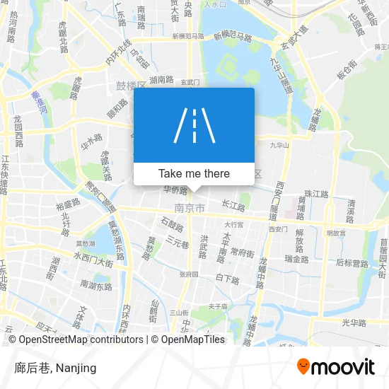 廊后巷 map