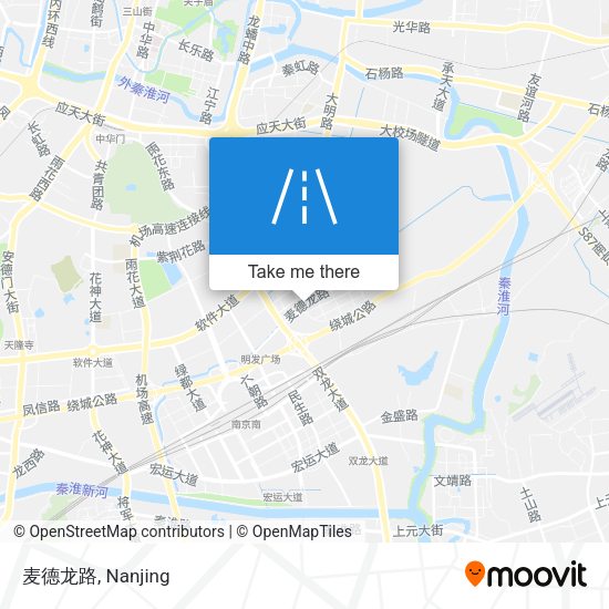 麦德龙路 map