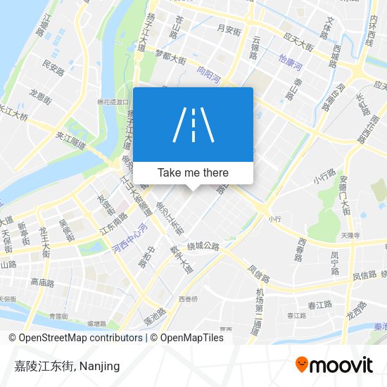 嘉陵江东街 map