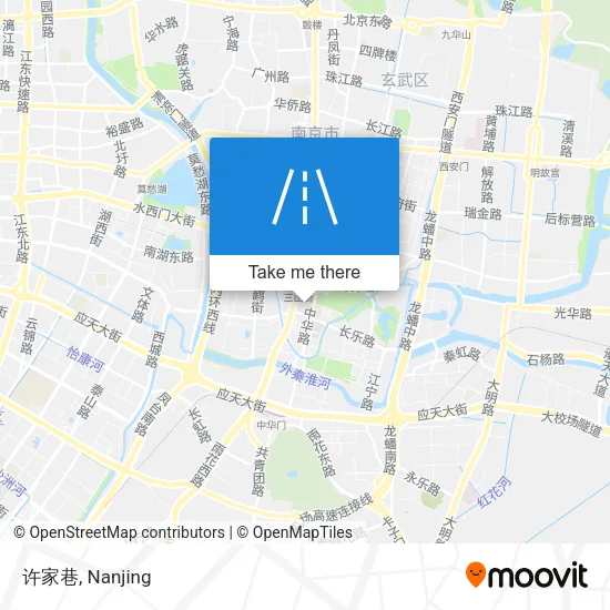 许家巷 map