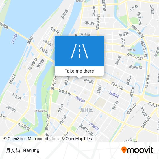 月安街 map