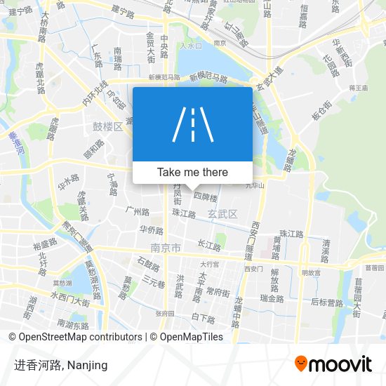 进香河路 map