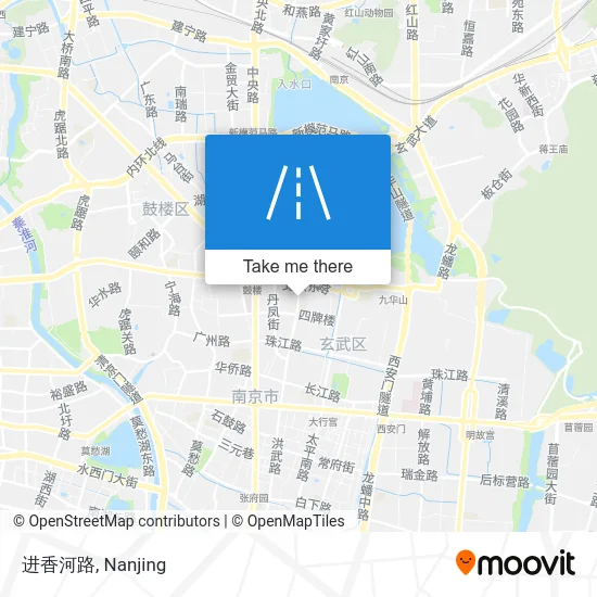 进香河路 map