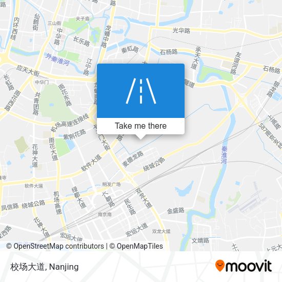 校场大道 map