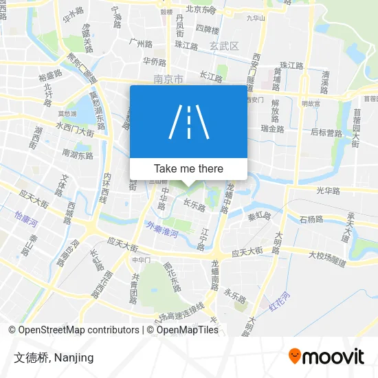 文德桥 map