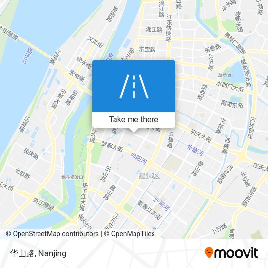 华山路 map