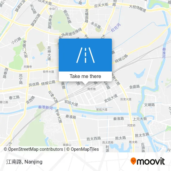 江南路 map
