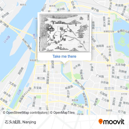 石头城路 map