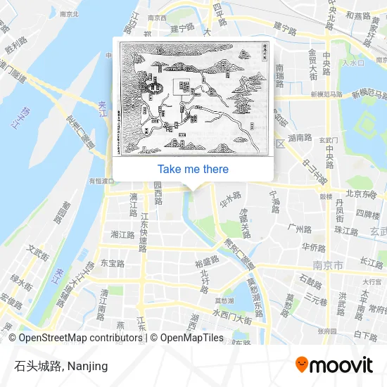 石头城路 map