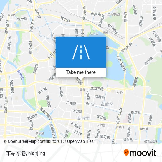 车站东巷 map
