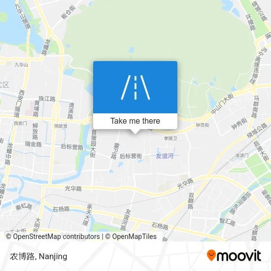 农博路 map