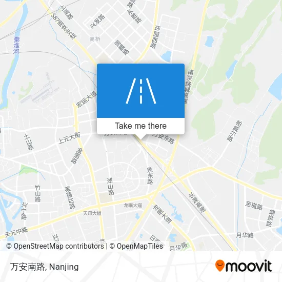万安南路 map
