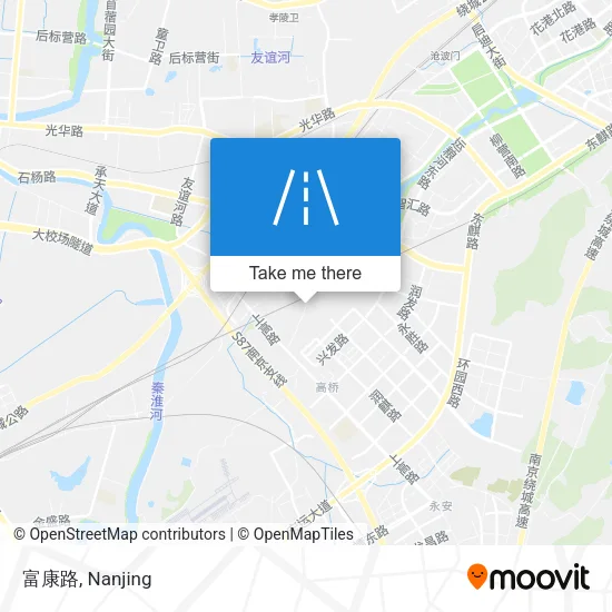 富康路 map