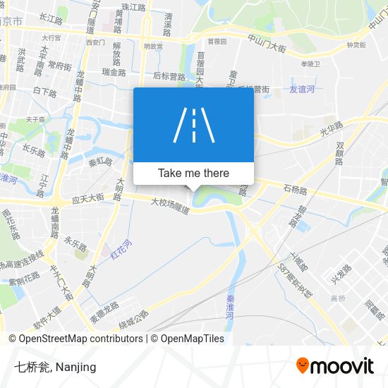 七桥瓮 map