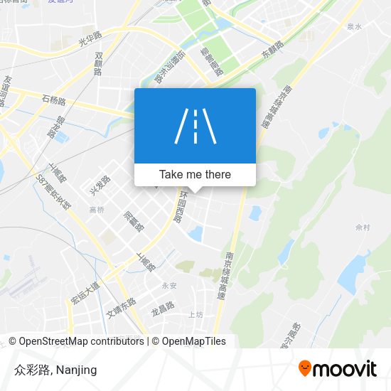 众彩路 map