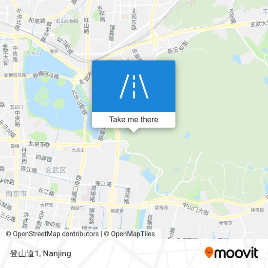 登山道1 map