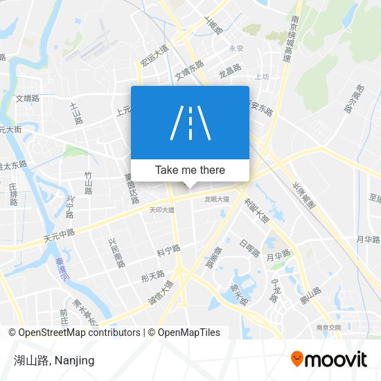 湖山路 map