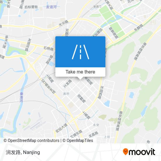 润发路 map