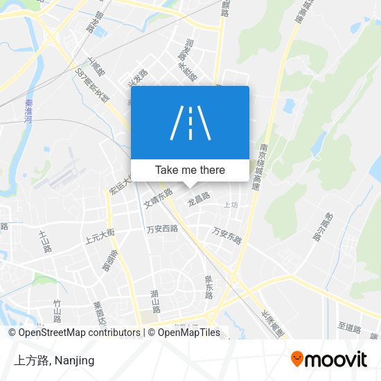 上方路 map
