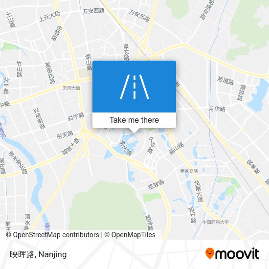 映晖路 map