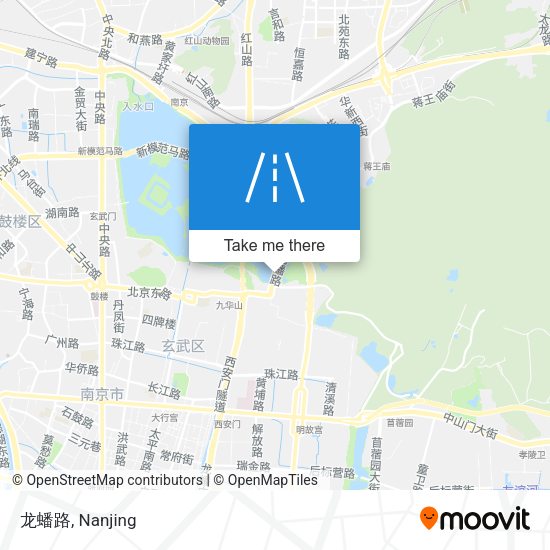 龙蟠路 map