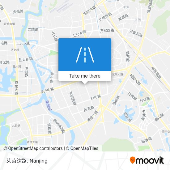莱茵达路 map