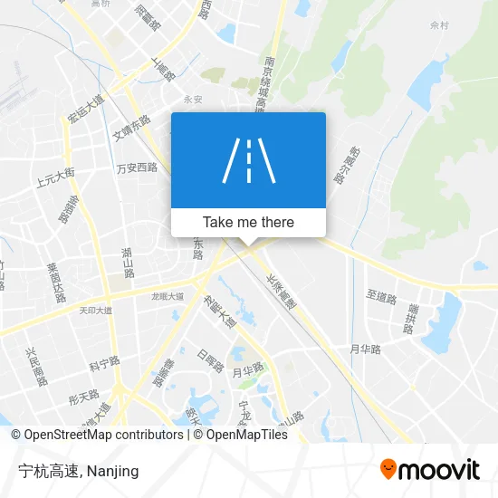 宁杭高速 map