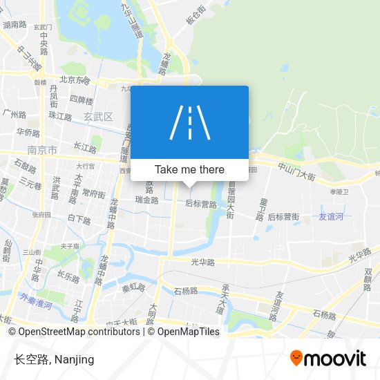 长空路 map
