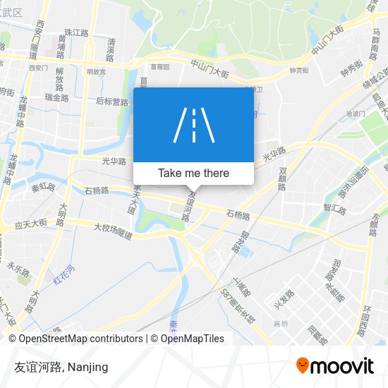 友谊河路 map